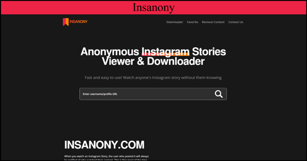 InsAnony limitations